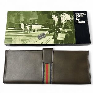 Tie Valet travel vintage Rolfs New old stock new in box storage